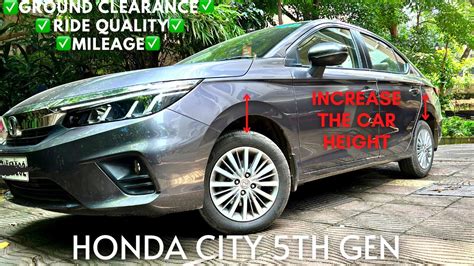 honda city 2016 ground clearance